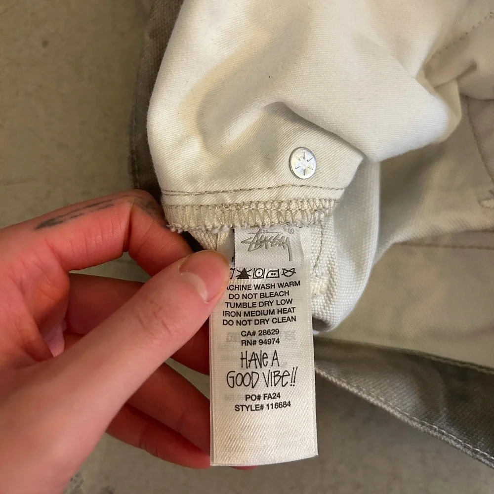 Stussy AW24 Big Ol’ Jeans Stenpat Camo - Picture 7 of 10